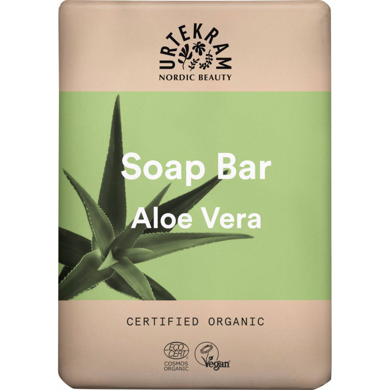 Urtekram Aloe Vera palasaippua luomu 100g