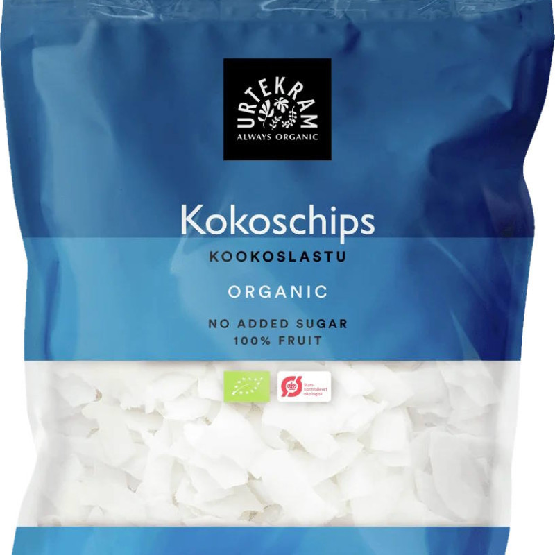 Urtekram Kookoslastu 100g Luomu