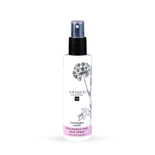 Unique haircare hajusteeton hiuslakka 150ml
