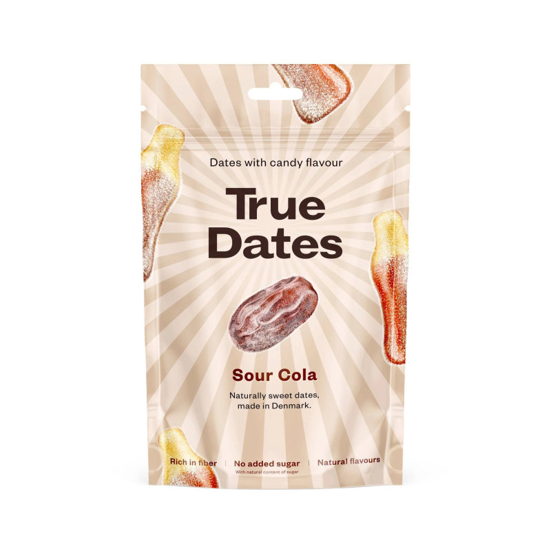 True Dates karkkitaateli kirpeä kola 100g
