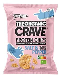 Protein Chips Salt & Pepper, Organic, 75g	