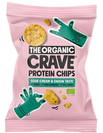 Protein Chips Sour Cream & Onion Taste, Organic, 75