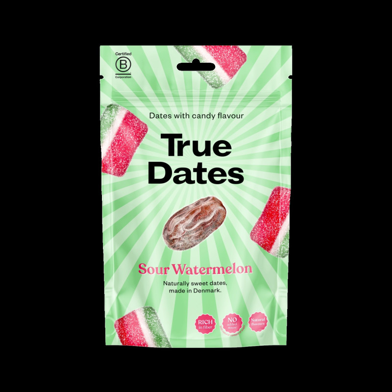 True Dates Kirpeä vesimeloni 100g