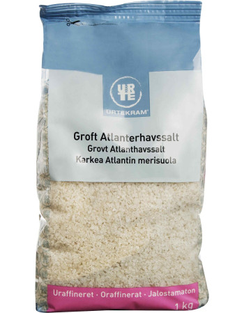 URTEKRAM Karkea Atlantin merisuola 1kg 