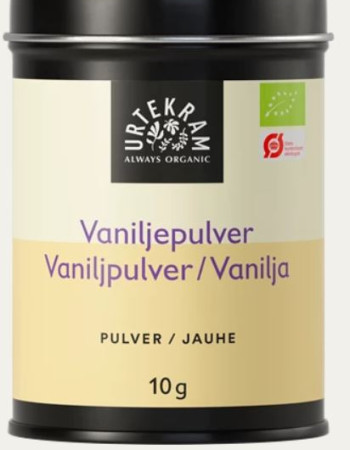 Urtekram vaniljapulveri luomu 10g