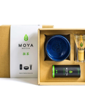 Moya matcha Traditional Matcha aloitussetti