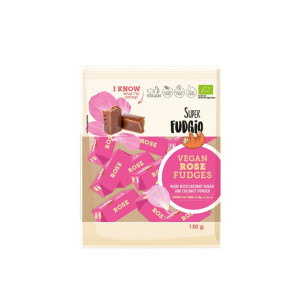 Super Fudgio vegaaninen ruusufudge luomu 150g