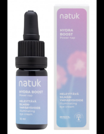 Natuk Hydra Boost heleyttävä silmänympärysvoide 10 ml