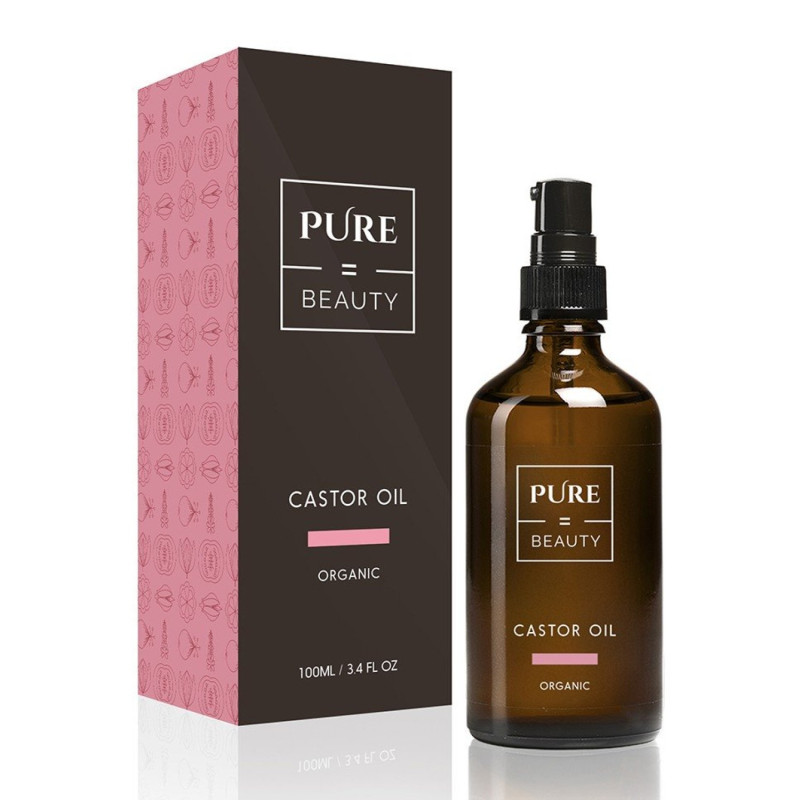 Pure=Beauty luomu Risiiniöljy 100ml kylmäpuristettu