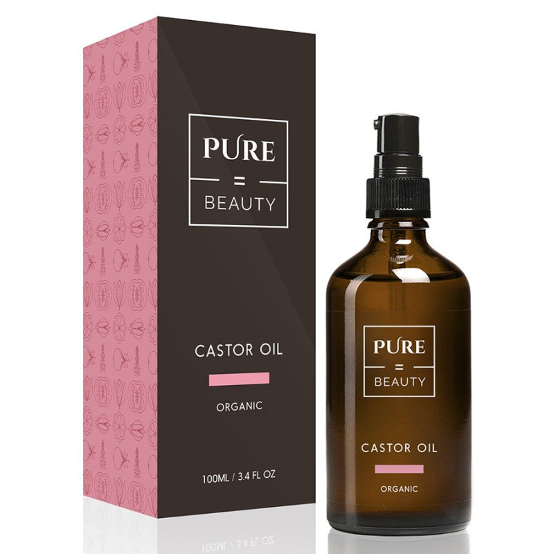 Pure=Beauty luomu Risiiniöljy 100ml kylmäpuristettu