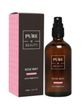 Pure=Beauty Ruusuvesi prebiooteilla 100ml Rose mist