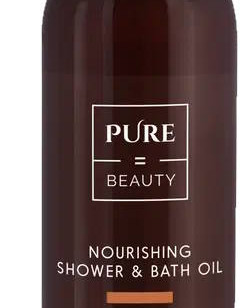 Pure=Beauty Nourishing Shower & Bath Oil with Hempseed & Vitamin E suihkuöljy 200 ml
