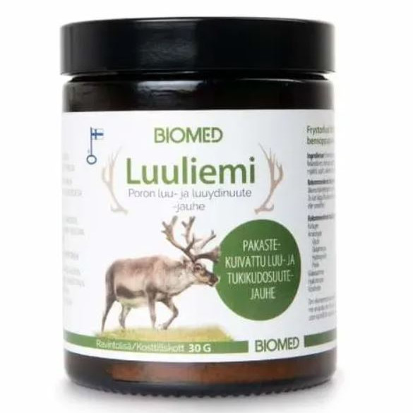 Biomed - Luuliemijauhe 30g kollageenipitoinen 