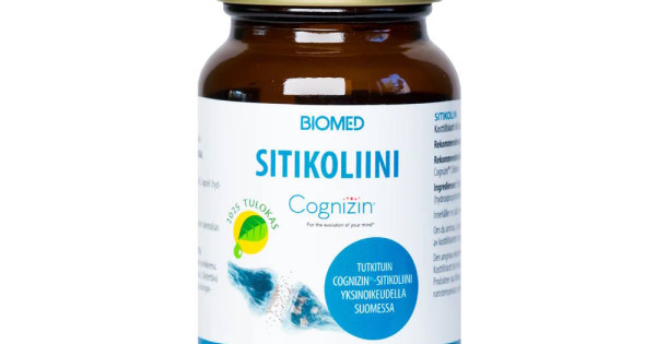 Biomed Sitikoliini Cognizin ravintolisä 60 kaps.