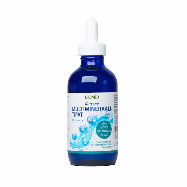 Biomed TRACE Multimineraalitipat 118ml