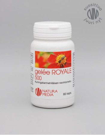 Natura Media kuningatarhyytelö Gelée Royale 60 kaps.