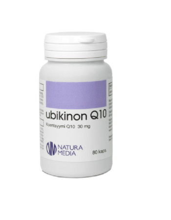 Natura Media Ubikinon koentsyymi Q10 80kaps 