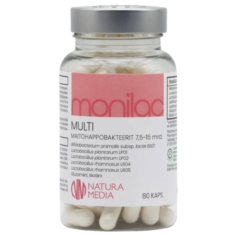 Natura Media Monilac Multi 80 kaps
