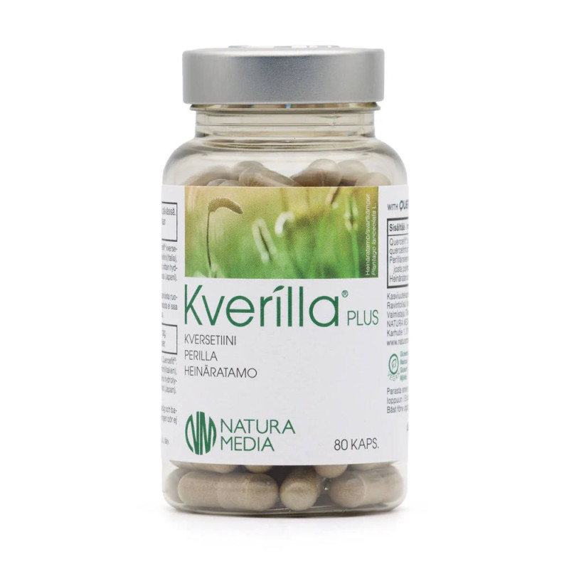 Natura media Kverilla® Plus, 80 kaps
