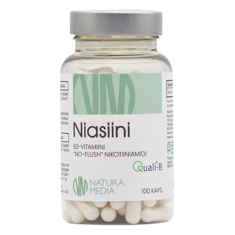 Natura Media Niasiini 250 mg 100 kaps.