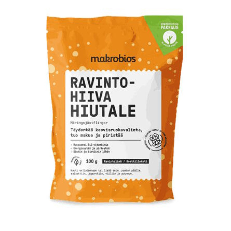 Makrobios Ravintohiivahiutale 100g