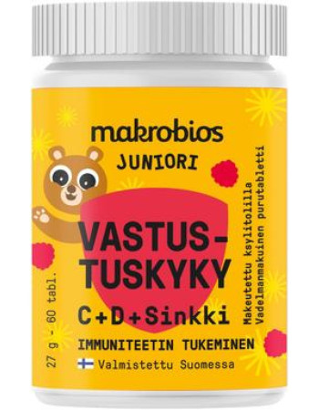 Makrobios Juniori Vastustuskyky 60 tablettia