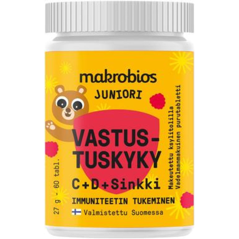 Makrobios Juniori Vastustuskyky 60 tablettia