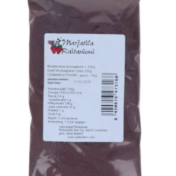 Raitaniemi Mustamarja-aroniajauhe 100g