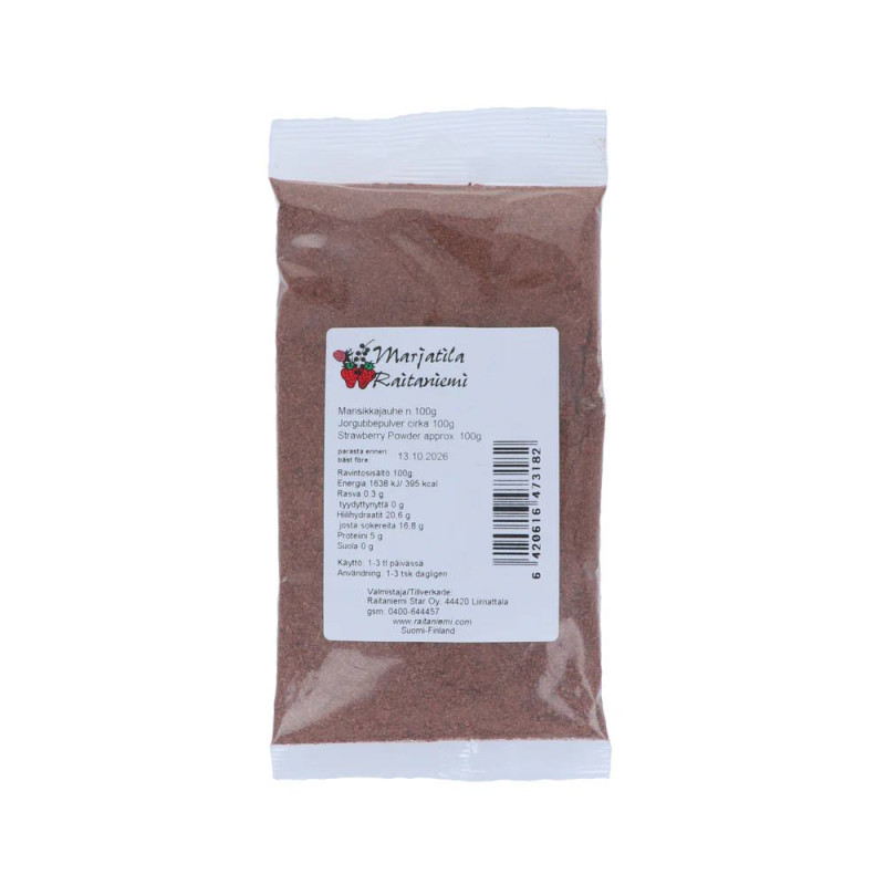 Raitaniemi Mansikkajauhe 100g
