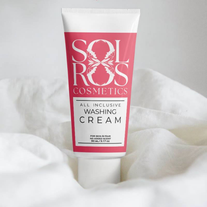 Solros cosmetics All inclusive washing Cream pesuvoide hiuksille, kasvoille ja vartalolle 90ml