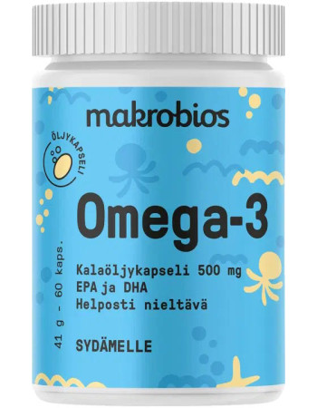 Makrobios Omega-3 60 kaps 41g