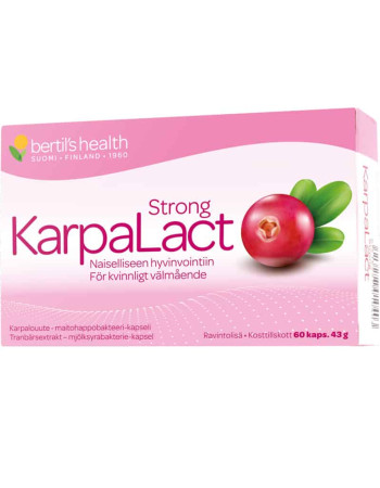 Bertil's Karpalact Strong 60kaps.