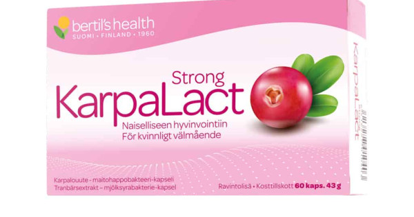 Bertil's Karpalact Strong 60kaps.