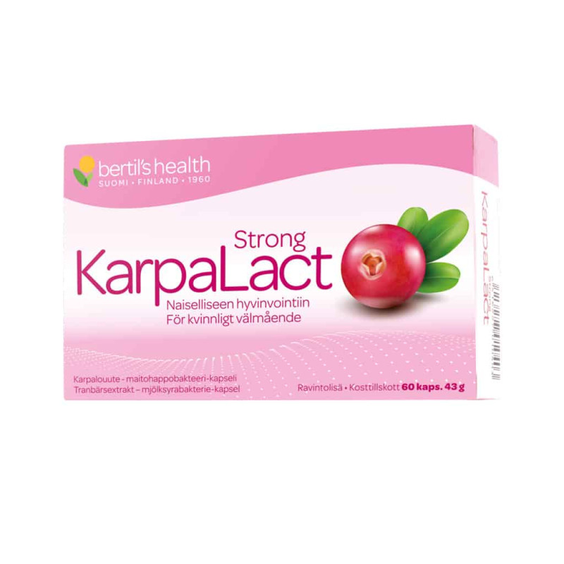 Bertil's Karpalact Strong 60kaps.