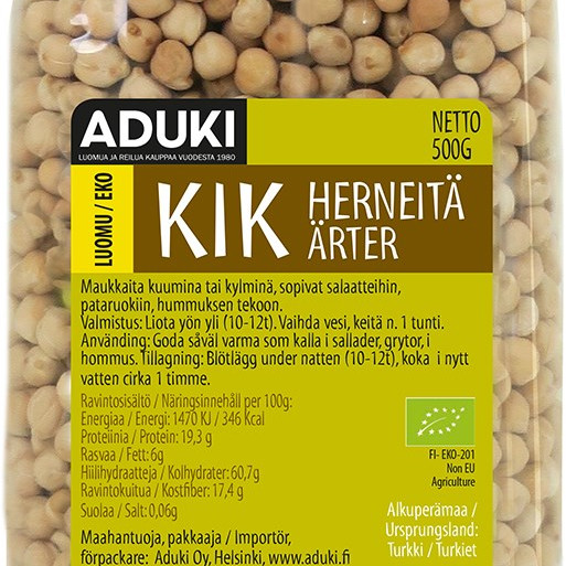 Aduki Kikherne luomu 500g