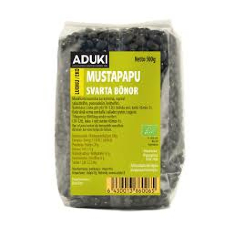 Aduki Mustapapu luomu 500g