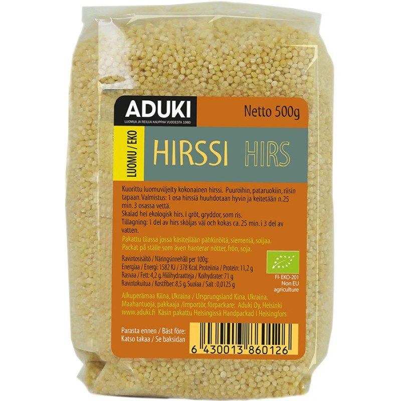 Hirssi luomu 500g