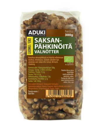 Aduki Saksanpähkinä 300g luomu