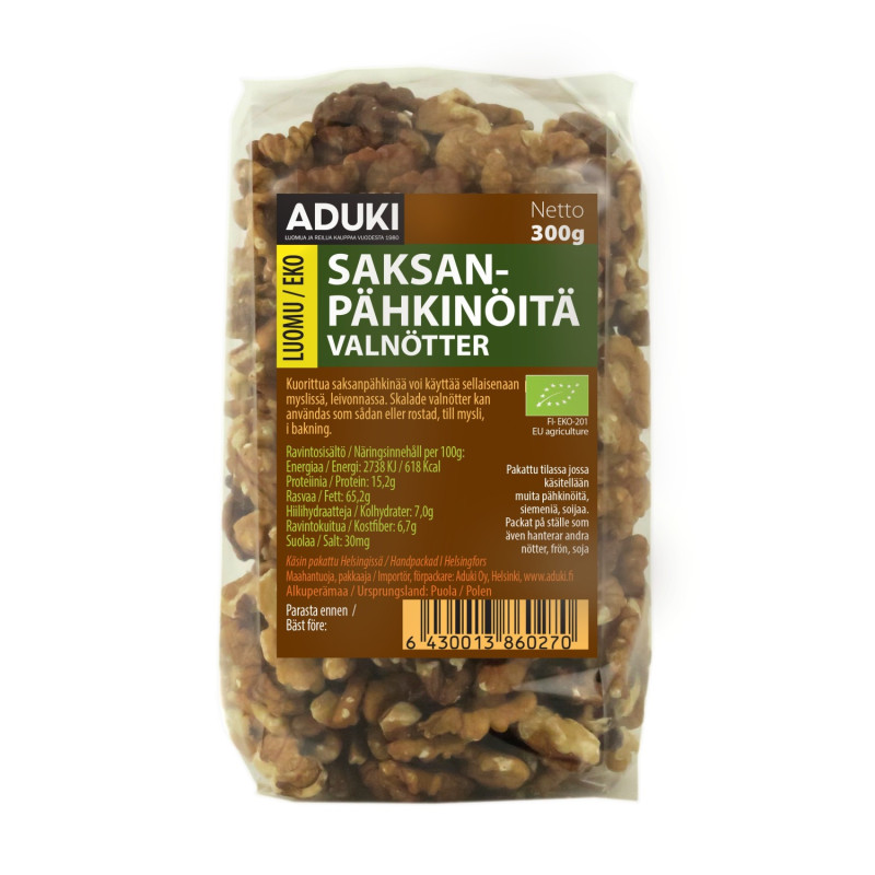 Aduki Saksanpähkinä 300g luomu