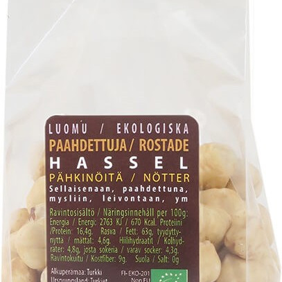 Aduki paahdettu hasselpähkinä luomu 100g