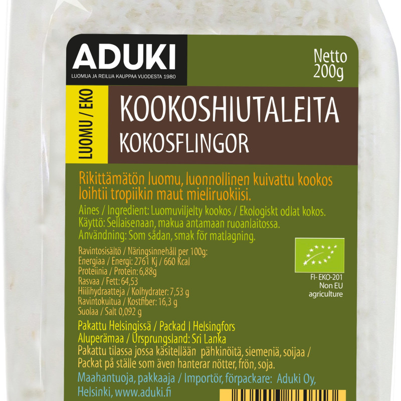 Aduki kookoshiutale luomu 200g 
