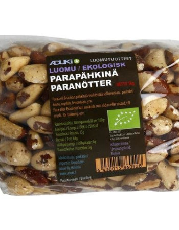 Aduki parapähkinä luomu 1kg 