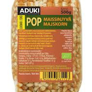 Aduki Popcorn-maissinjyvät 500g luomu