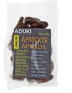 Aduki aprikoosi luomu 200g
