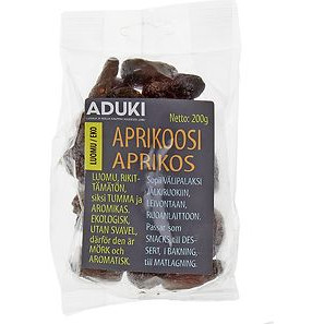 Aduki aprikoosi luomu 200g