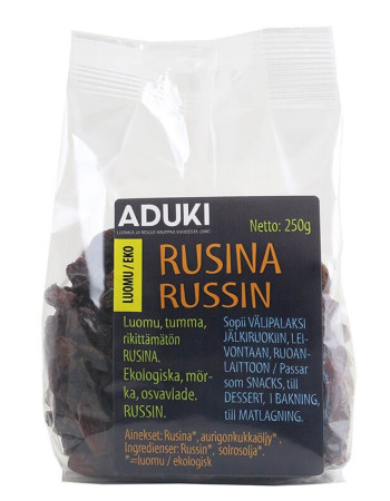 Aduki tumma rusina luomu 250g