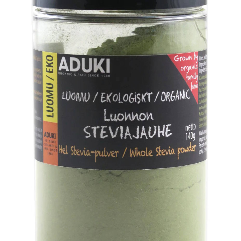 Aduki steviajauhe luomu 140g