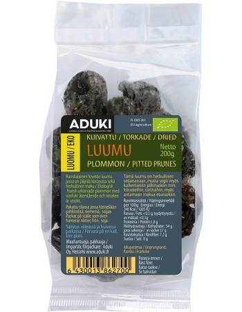 Aduki luumu luomu 200g