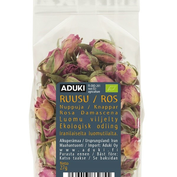 Aduki ruusunnuppu 27g luomu