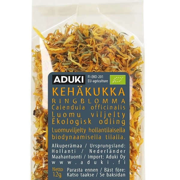 Aduki kehäkukka kuivattu 12g